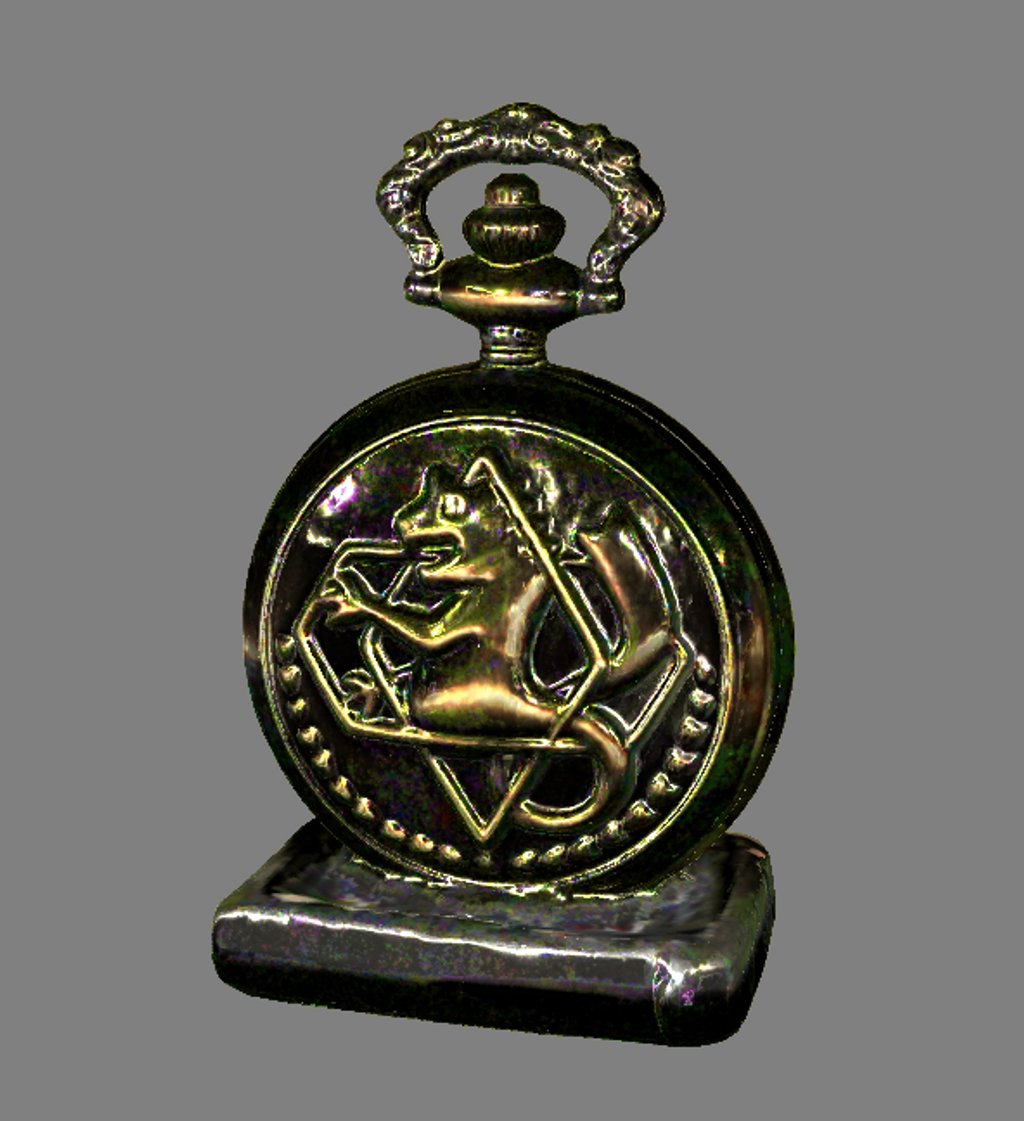 the front face of a pocket watch